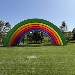 Rainbow Gateway at Apple Park