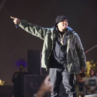 Nas Performs to a Packed Crowd at Coachella 2014