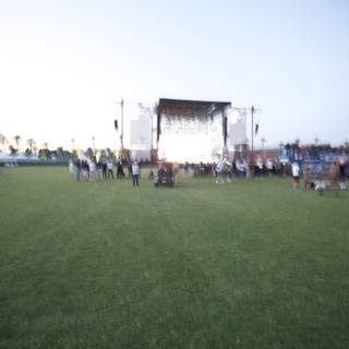 Coachella 2009 Crowd on the Grass Field