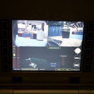 Video of Train on Computer Screen