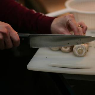 Mushroom Chopping