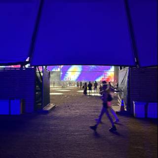 Evening Entrance at the Empire Polo Club