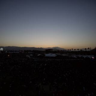 Sunset Concert Silhouette