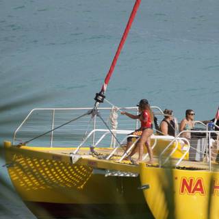 Summer Vibes at Sea: A Hawaiian Sailboat Adventure