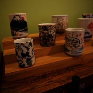 Artistic Cups Collection in Japan Center Malls