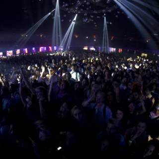 Lights and Crowd at the Concert