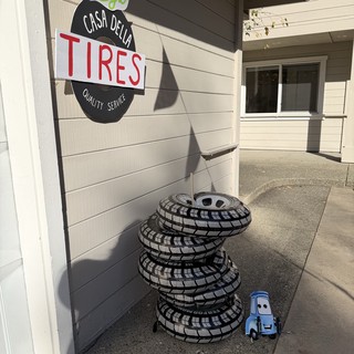 Luigi's Casa Della Tires - Cars Movie Themed Display