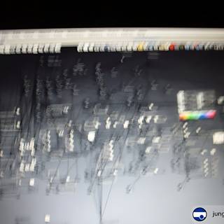 Digital Screen in the Snow