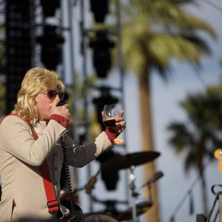 Coachella's Blonde Bombshell