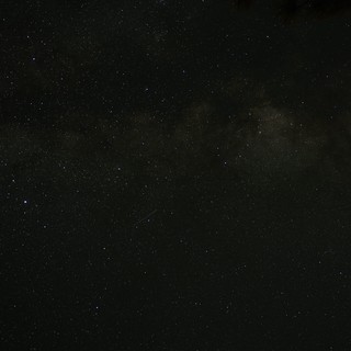 Milky Way Arches Over Lassen Volcanic Night Sky