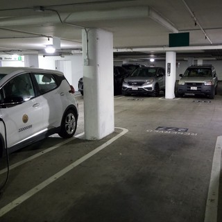 Underground Parking Garage with Multiple Vehicles