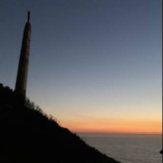 Twilight at Jenner Lighthouse