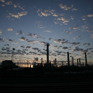 Sunset over the Industry