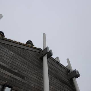 Rustic Roof with Three Poles