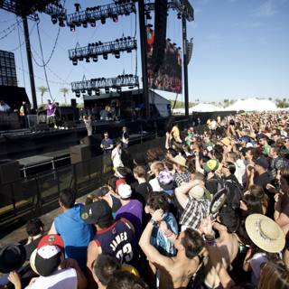 Coachella Sunday Music Festival Crowd