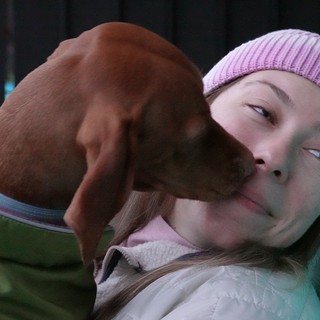 Intimate Winter Portrait of Two People