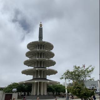 Exploring a Pagoda in San Francisco