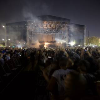 Smoke-Filled Night at a Rock Concert
