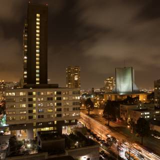 Urban Metropolis at Night