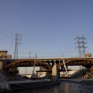 Overpass Bridge over La River