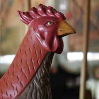 Regal Rooster Figurine