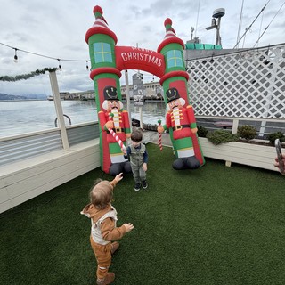 marina or waterfront pier
