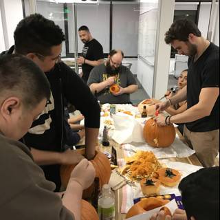 Pumpkin Carving in the Workplace