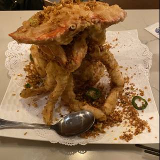Delicious Tempura Crab