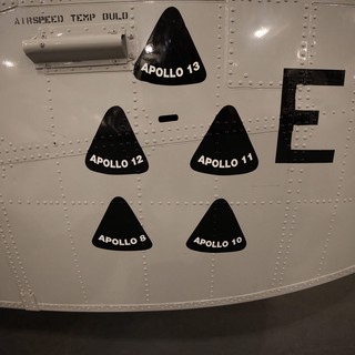 Apollo Mission Command Module Capsules Display on USS Hornet