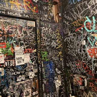 The Raw Beauty of Bathroom Graffiti