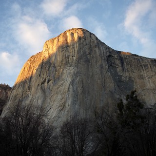 El Capitan Glowing at Sunset, Yosemite National Park