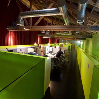 Green Workspace in EastWest Studio