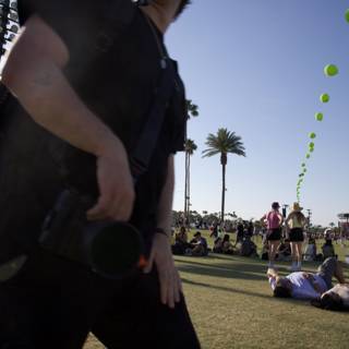 Joyful Strides at Coachella 2024