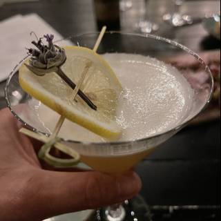 Citrus and Lavender Cocktail