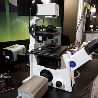 Magnifying the Small: A Microscope at a Trade Show