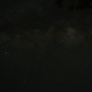 Milky Way Arches Over Mount Lassen Wilderness Night Sky