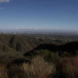 View of the City from Temescal Canyon Hilltop