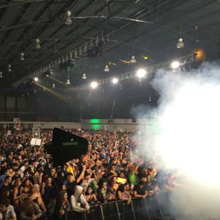 Smoky Madness at the Rock Concert