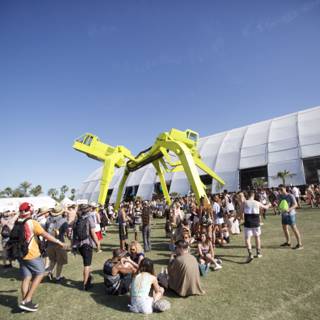 Dee Snider and the Yellow Robot at Coachella