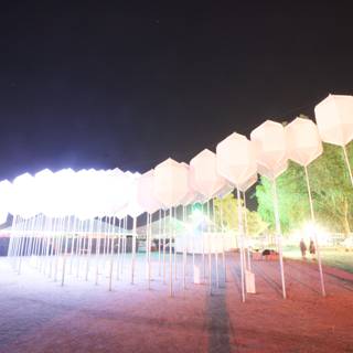 Illuminated Kites at Coachella