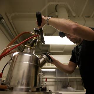 Filling the Brew Kettle
