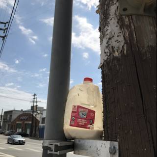 Milk on a Pole