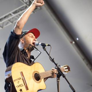Tom Morello rocks Coachella with his guitar and microphone