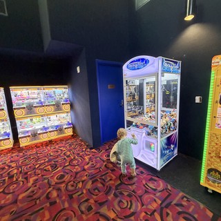 arcade or cinema entertainment area