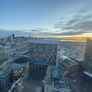 Cityscape Sunset over San Francisco