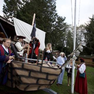 The Pirate Crew of the Wickstrom Wedding