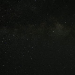 Milky Way Arches Over Lassen Volcanic Night Sky