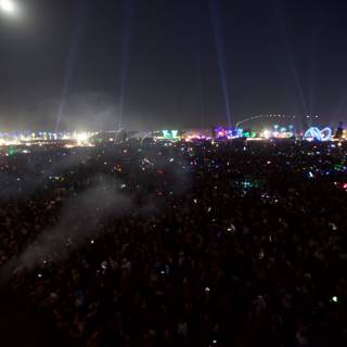 Lights and Smoke at Coachella
