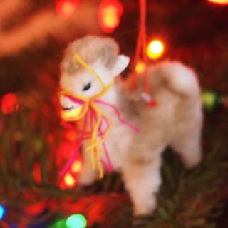 Sparkling Teddy Bear Ornament