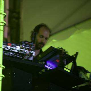 Étienne de Crécy Performing at Coachella